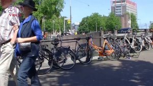 Почему в Амстердаме так много велосипедов.Как горожане добираются на работу.Вело столица Нидерландо