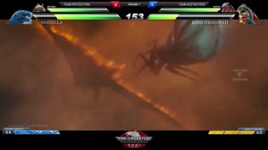 Godzilla vs Ghidorah Final Battle with Healthbars | Part 1