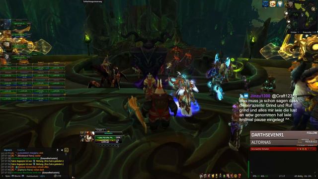 WoW BfA Livestream Gameplay - Wetterfronten смотреть онлайн