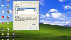 Windows XP Disk Clean UP Use It To Speed Up your PC