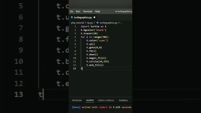 cool graphics design #coding #python