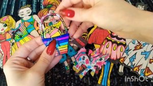 #LOL ? НОВЫЕ БУМАЖНЫЕ КУКЛЫ ?ОБЗОР ? #бумажныекуклы #paperdolls #ЛОЛОМГ #бумажныймир #LOLSWAG