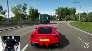 Forza Horizon 4 Ferrari F12 BERLINETTA 2012 Thrustmaster T150 Pro Steering Wheel Gameplay