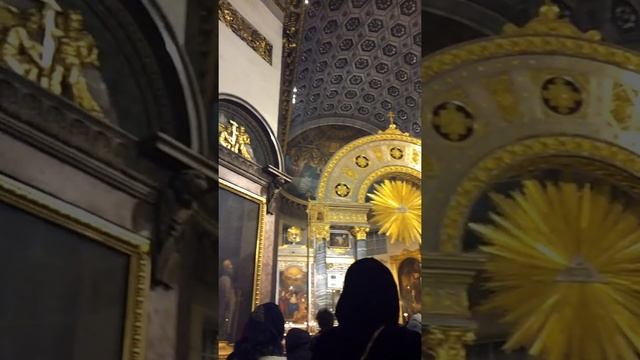 Служба в Казанском Соборе смотреть онлайн