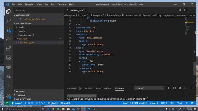 Getting started with Consul Connect on Kubernetes смотреть онлайн