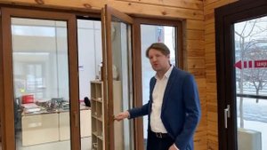 Технологии огромных окон: вклейка стеклопакета - OFFNER