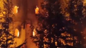 КАДРЫ ПОСЛЕДСТВИЙ РАКЕТНОГО УДАРА ПО КРИТИЧЕСКОМУ ОБЪЕКТУ В ЗМИЕВЕ ХАРЬКОВСКОЙ ОБЛАСТИ