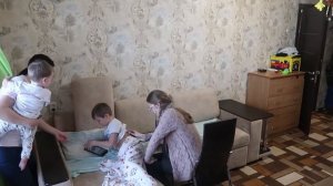 VL💜G: Новая стрижка, Кирилл заболел, купашки -обливашки, убираюсь, готовлю // Family K // 20.11.18
