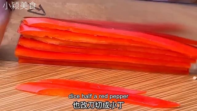【小穎美食】土豆絲不炒著吃了，加3個雞蛋沒想到這麼好吃，簡單有營養，真香