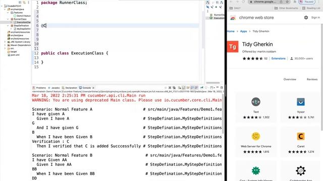 Selenium : Cucumber Setup Basics