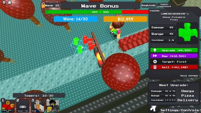 Doing Your Dares 3 (Brick Defense) Roblox смотреть онлайн