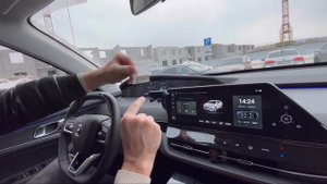 Changan UNI-K, держатель для телефона + место для хранения очков!