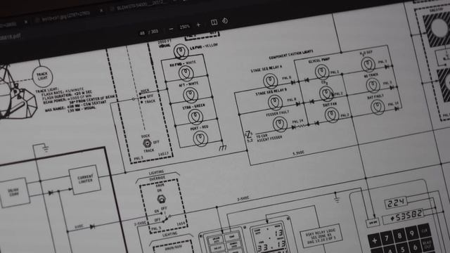 Apollo LM Caution Lamp смотреть онлайн