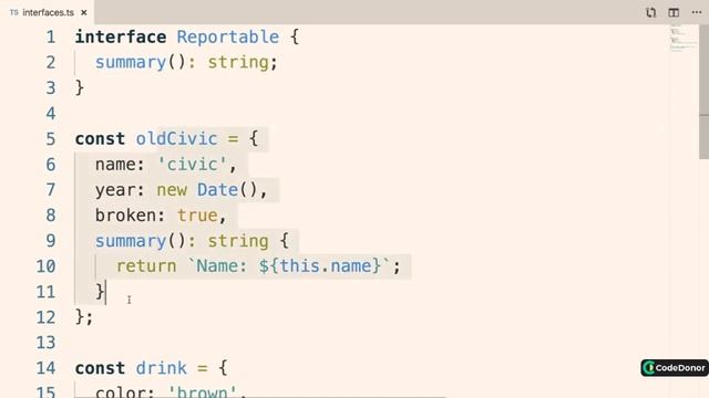 274. Code Reuse with Interfaces | Typescript #typescript #react #javascript #learning