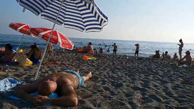 Deniz keyfi ,Mahmutlar Alanya/Море пляж Махмутлар ,Аланья