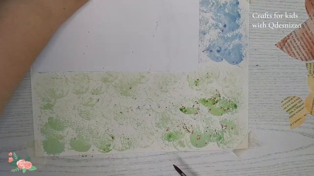 Курочка с цыплятами. Аппликация + рисование для детей. Поделки для детей. смотреть онлайн