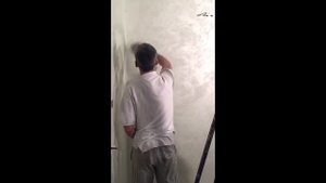 Нанесение декоративной краски Decorazza