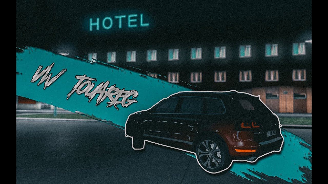 Road trip in the VW Touareg 2010-230hp (ETS2) смотреть онлайн