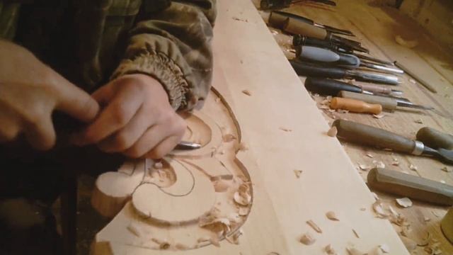 Резная кровать. Изготовления кровати из клена. Часть №2 смотреть онлайн