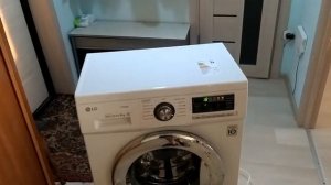 Распаковка — Стиральная машина LG Steam F1096SDS3