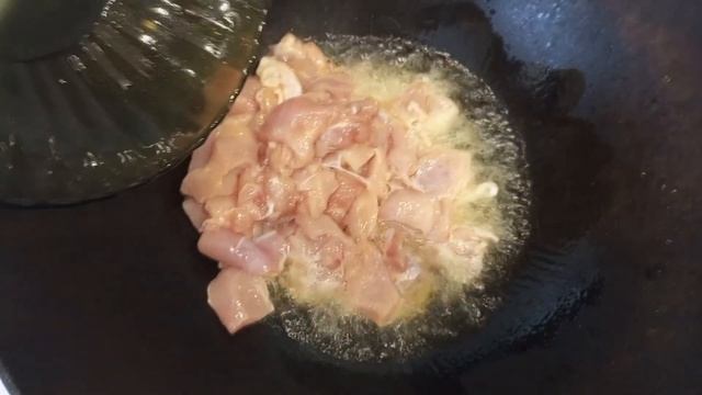 Жаркое из курицы в казане