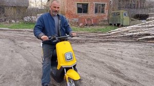 В колхоз пришел прогресс . Электроскутер YADEA E3.