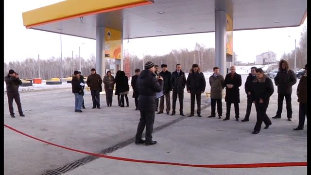 Видеотчет Открытие заправки в Ачинске