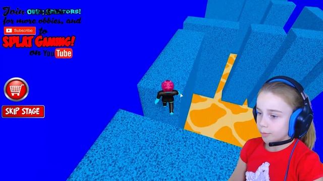 ПОБЕГ ОТ САНТЫ в Роблокс приключение мульт героя на Рождество Roblox