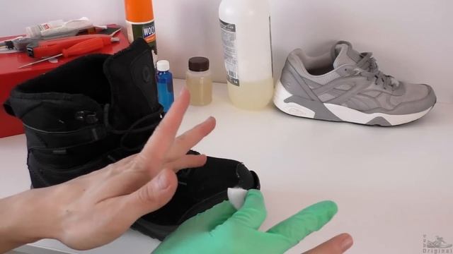 Как быстро и правильно заклеить обувь!?