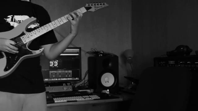 Anguish And Fear riff (Ibanez RG331M-BOR) смотреть онлайн