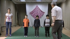 Актерское мастерство. Упражнение по снятию зажима.