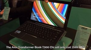 First Look: Asus Transformer Book T300 Chi and Asus ZenBook UX305