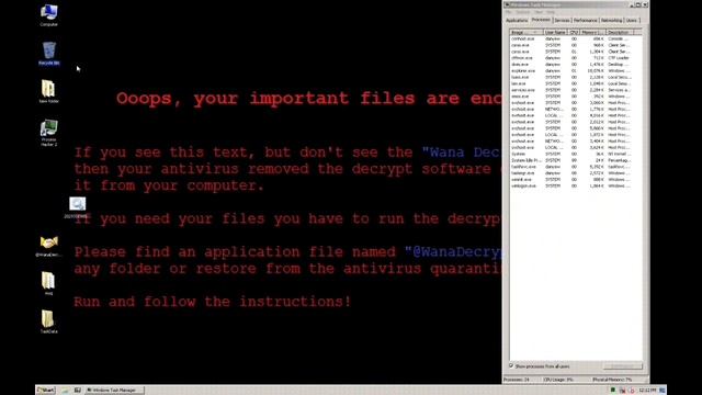 Как удалить wannacry ? смотреть онлайн