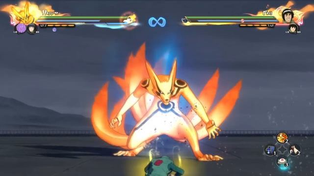 Наруто и Курама - Режим Чакры 9 хвостого - Naruto shippuden ultimate ninja storm 4