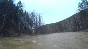 Сплав по реке Зигаза и Зилим. Прохождение порога Кысык. 1 мая 2017 г. 3 категория сложности.