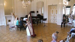 А.Вивальди. Концерт для арфы с оркестром. Исп.Лилия Брагина,9 лет и Тимофей Харитоненко,10 лет #harp