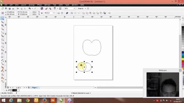[Tutorial Coreldraw] Membuat Logo apple смотреть онлайн