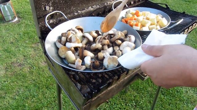 колбаски с овощами на гриле смотреть онлайн