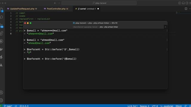 Laravel Master | Deal with strings like a pro using Str. #freetopg #laravel #php