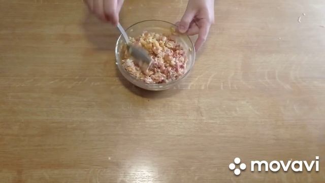 Кабачковый рулет с фаршем