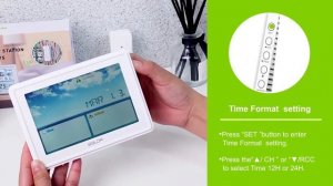 How to Set BALDR Wireless Weather Station with Remote Sensor & Atomic Time Setting