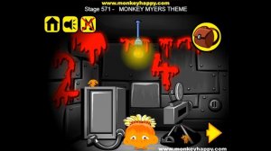 Прохождение Игры. Обезьянки Идут К Счастью. Этап 571. Обезьяна Майерс Компиляция. Онлайн Игры.