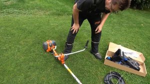 Husqvarna Motorsense 535RXT Freischneider ausführlich vorgestellt und erklärt.