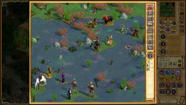 Герои меча и магии 4. Кампания Пять Сюжетов Менвад 2 смотреть онлайн