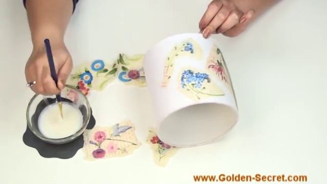 How to make a decoupage box. Декупаж смотреть онлайн