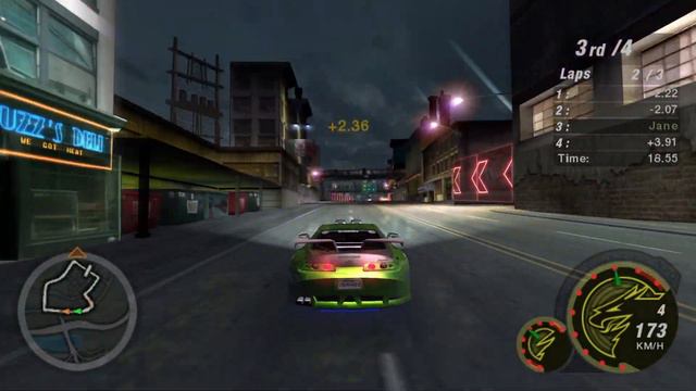 NFSU2 Widescreen fix - circuit race #nfsu2 #supra смотреть онлайн