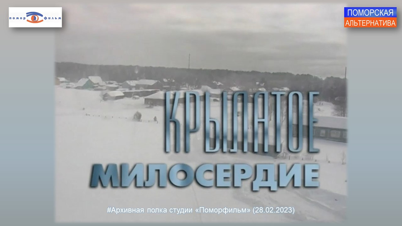 Крылатое милосердие. #Архивная полка ООО «Поморфильм» (28.02.2023_1).