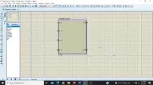 4-2 ENCODER CIRCUIT USING SUB CIRCUIT MODE PROTEUS 8