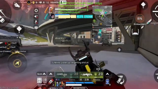 APEX LEGENDS MOBILE | POCO X3 GT | EXTREME HD 60FPS #gamingphone #mediatekdimensity #pocox3gt