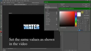 Water in Glass Case Text effect in Photoshop | PixFixx